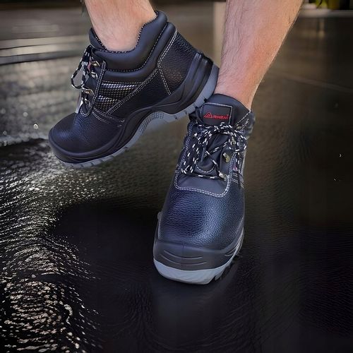 Męskie Robocze Buty Trzewiki Chroniące Palce Lekkie z Noskiem Stalowym S1 na Arena.pl