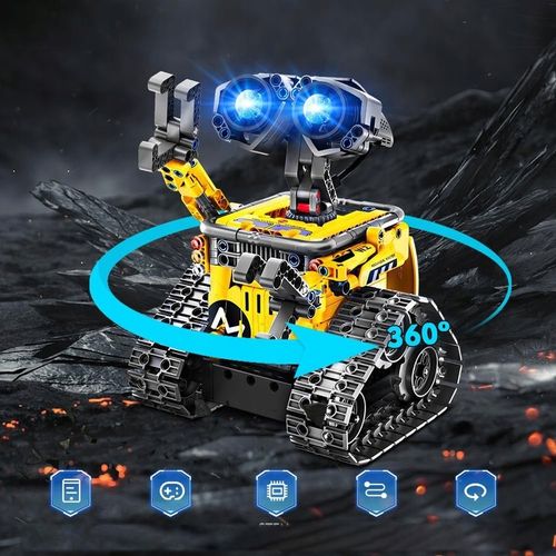 PROGRAMOWALNY ROBOT DUŻY ZESTAW KONSTRUKCYJNY APP I PILOT KONTROLA 672EL na Arena.pl