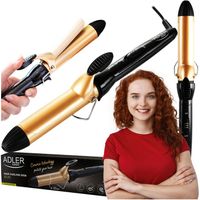 LOKÓWKA do włosów CERAMICZNA lokówka do KRĘCENIA loków PROFESJONALNA 32mm