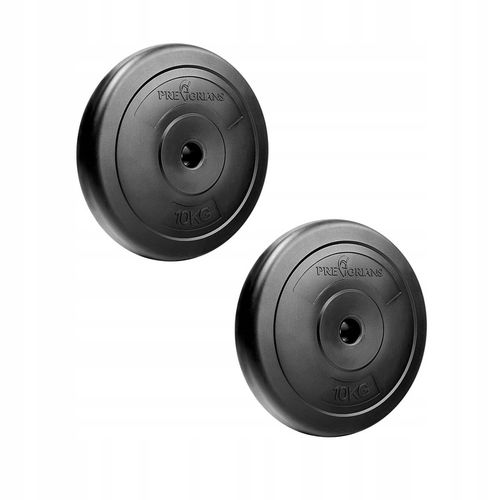 ZESTAW OBCIĄŻEŃ 20 kg TALERZE BITUMICZNE DO HANTLI SZTANGI 2x10 kg na Arena.pl