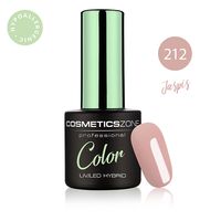 Cosmetics Zone Lakier hybrydowy hipoalergiczny brązowy 7ml Jaspis 212