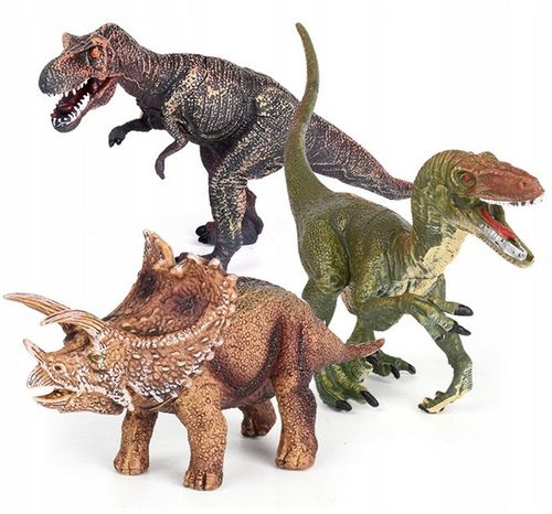 DUŻY ZESTAW FIGURKI DINOZAUR + MATA JURASSIC WORLD na Arena.pl