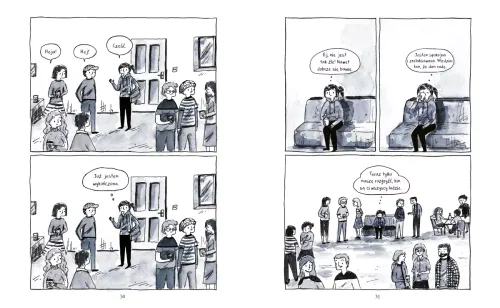 Komiks dla dorosłych książka - Introwertyczka w głośnym świecie Debbie Tung na Arena.pl