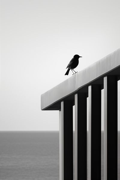 Plakat 61x91,5cm Samotna Odchłań zdjęcie 1