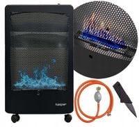 PIECYK GAZOWY GRZEJNIK NA BUTLE 11 KG BEZZAPACHOWY REDUKTOR WĄŻ + GRATIS