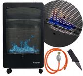 PIECYK GAZOWY GRZEJNIK NA BUTLE 11 KG BEZZAPACHOWY REDUKTOR WĄŻ + GRATIS