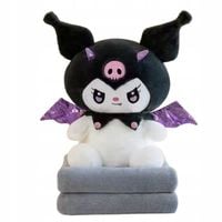 Maskotka pluszak 3W1 PODUSZKA Z KOCEM koc Prezent KUROMI