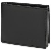 skórzany portfel męski z zabezpieczeniem rfid czarny
