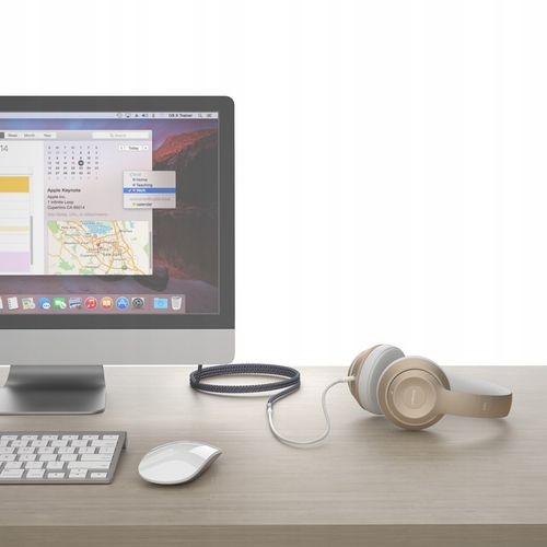 Kabel mini jack MINIJACK 3.5mm Przedłużacz 5M AUX DO AUDIO 3,5mm na Arena.pl