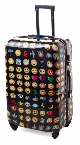 DUŻA WALIZKA PODRÓŻNA TURYSTYCZNA NA KÓŁKACH TORBA XXL ABS na Arena.pl