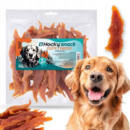 PRZYSMAK DLA PSA BEZZBOŻOWY MIĘKKI FILET Z PIERSI KACZKI 94% HOCKY na Arena.pl
