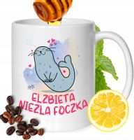 Kubek Dla Elżbiety Koleżanki Przyjaciółki Prezent Z Nadrukiem Biały 330Ml