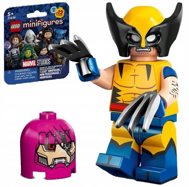 71039 - lego minifigures - wolverine - marvel seria 2 zdjęcie 4