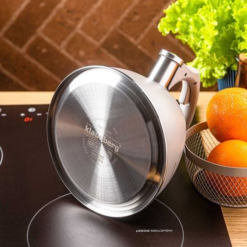 czajnik stalowy z gwizdkiem 2,5l klausberg kb-7953 na Arena.pl