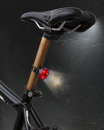 Lampka Rowerowa Latarka Na Kierownicę I Tył Zestaw Rowerowy Lr-02 na Arena.pl