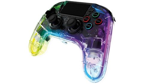 PAD PS4 PRZEZROCZYSTY TOUCH PAD WIBRACJE RGB HALL PROGRAMOWALNE PRZYCISKI na Arena.pl