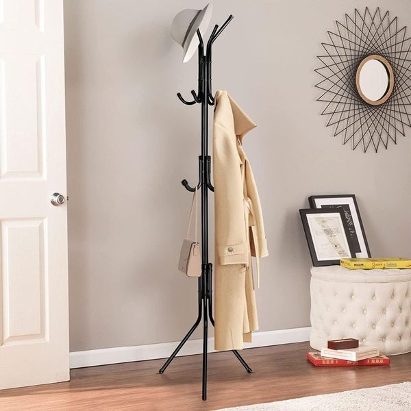 Wieszak stojący Pablo czarny zdjęcie 4