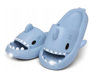 KLAPKI REKINY DZIECIĘCE KAPCIE SHARK 27-28 NIEBIESKIE