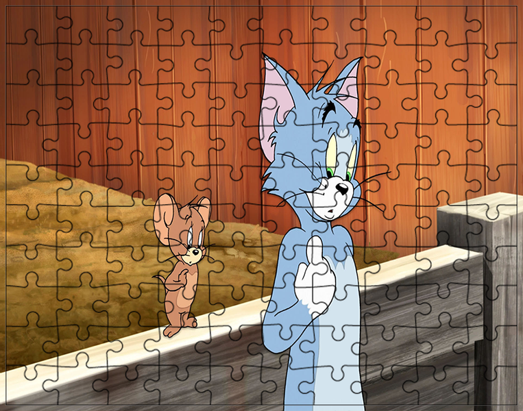 Puzzle Tom i Jerry zdjęcie 1
