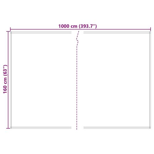 Materiał zapasowy do markizy Zielony i żółty 10 x 1.6 m tkanina na Arena.pl