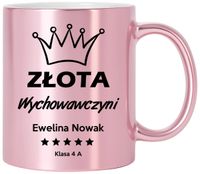 KUBEK PREMIUM Z IMIENIEM PREZENT DZIEŃ NAUCZYCIELA WYCHOWAWCZYNI