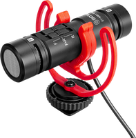 Boya BY-MM1 PRO / Mikrofon typu mini-shotgun z dwiema kapsułkami