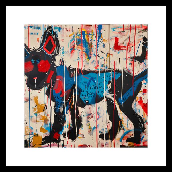 Plakat 30x30cm Miejski Pies zdjęcie 3