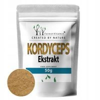 CZYSTY Kordyceps 50g W PROSZKU CORDYCEPS ODPORNOŚĆ BEZ DODATKÓW EKSTRAKT
