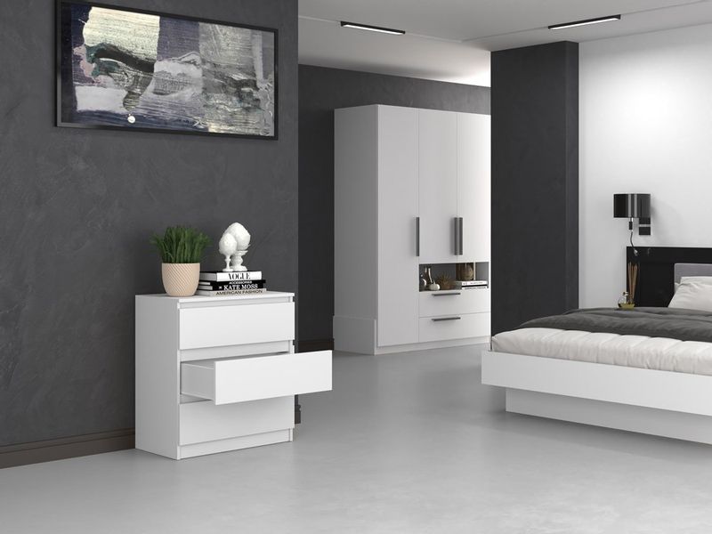 KOMODA MALWA M3 70 - BIEL zdjęcie 8