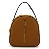 Torebka skórzana vp948 camel