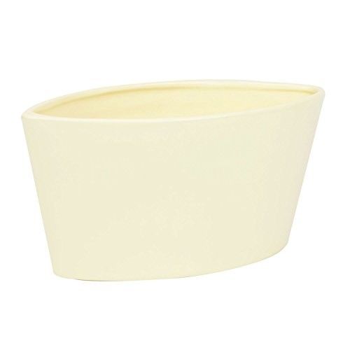 Osłonka Ceramiczna Malaga doniczka ecru eco zdjęcie 1