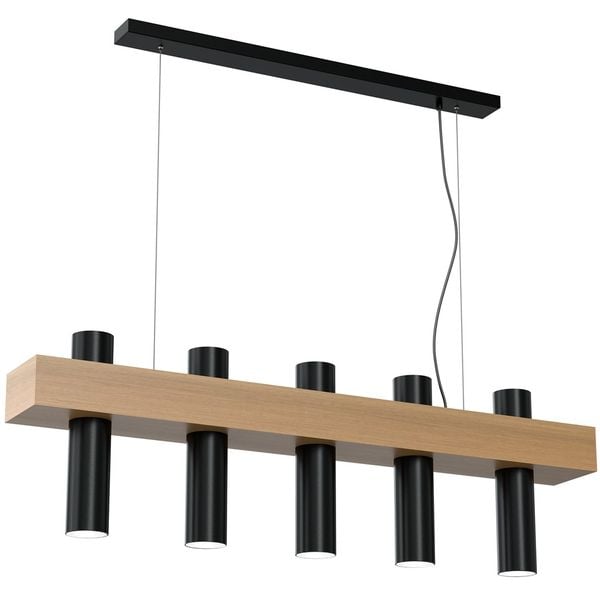 LAMPA WISZĄCA WEST BLACK 5XGU10 zdjęcie 8