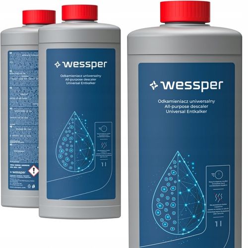 MOCNY Odkamieniacz w Płynie 1L UNIWERSALNY DUŻY Wessper do Ekspresu -1000ml na Arena.pl