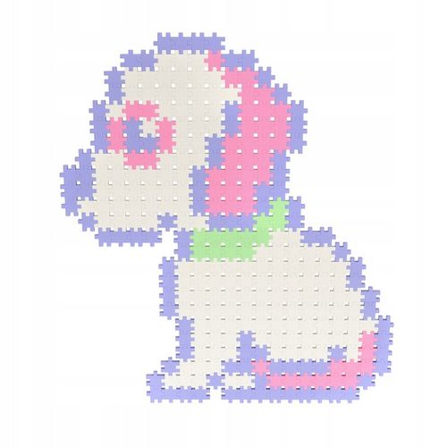 KLOCKI KONSTRUKCYJNE MINI WAFLE Meli Minis Pastel 1200 El PUZZLE MOZAIKA na Arena.pl