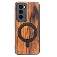 Drewniane Etui Bewood do Oppo Reno 12 Pro 5G PALISANDER SANTOS z MagSafe