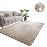Dywan Alpaca nowoczesny puszysty pluszowy miękki loft salon 160x200