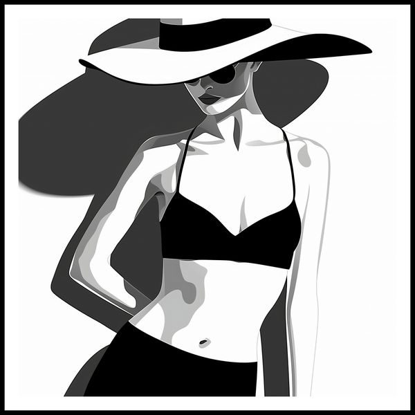 Plakat 80x80cm Strój zdjęcie 3