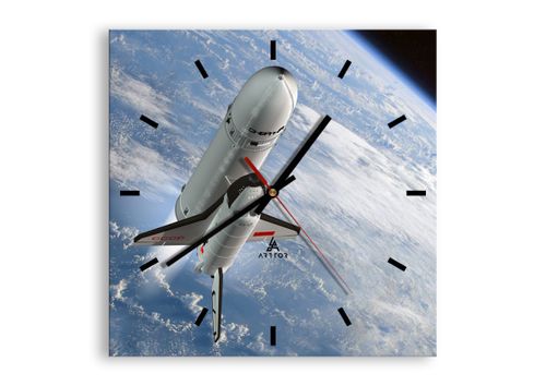 Zegar Ścienny - Sputnik Orbita - 30X30 Cm - C3Ac30X30-0496 na Arena.pl