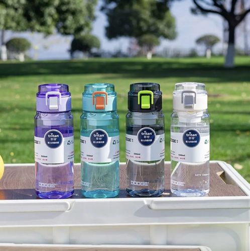 BUTELKA NA WODĘ BIDON 550 ML Z MIARKĄ NA NAPOJE BPA FREE DO SZKOŁY TRITAN na Arena.pl