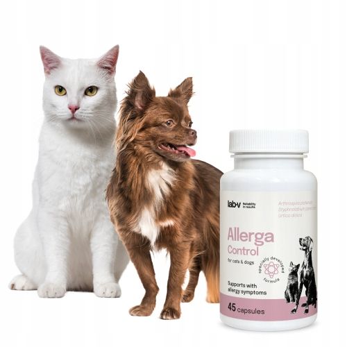 Lab-V Allegra Control pies i kot 45 kapsułek na Arena.pl