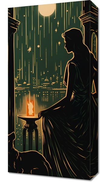 Obraz 30x60cm Nocne Szeptanie zdjęcie 1