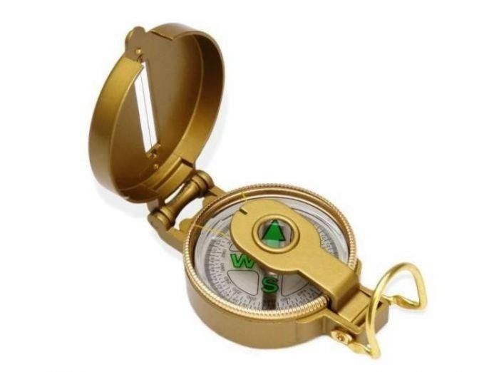 BUSOLA METALOWA OKRĄGŁA 8191/71001 zdjęcie 1