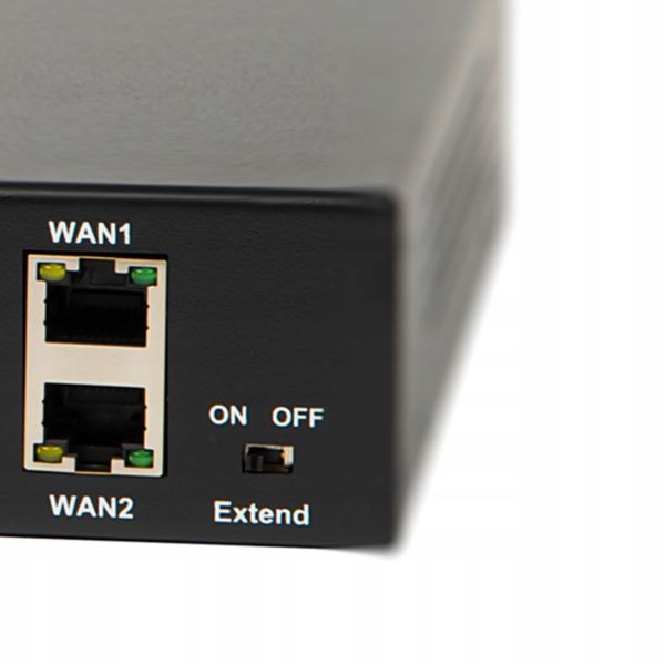 SWITCH POE DO KAMER IP 16xPOE 240Mbps 2xUpLINK 240W Extend mode MDI zdjęcie 3