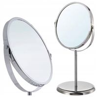 LUSTERKO KOSMETYCZNE LUSTRO DO MAKIJAŻU DWUSTRONNE POWIĘKSZAJĄCE