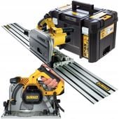 ZAGŁĘBIARKA DEWALT DWS520KTR 55mm 1300W + KUFER TSTAK SZYNA DWS5022