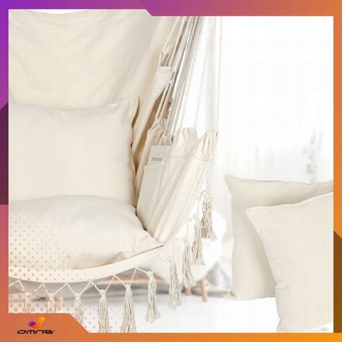 Fotel wiszący krzesło Brazylijskie Huśtawka Hamak Ogrodowy Na Balkon na Arena.pl