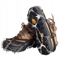 Raczki turystyczne 38-45 czarny Nakładki Antypoślizgowe KOLCE