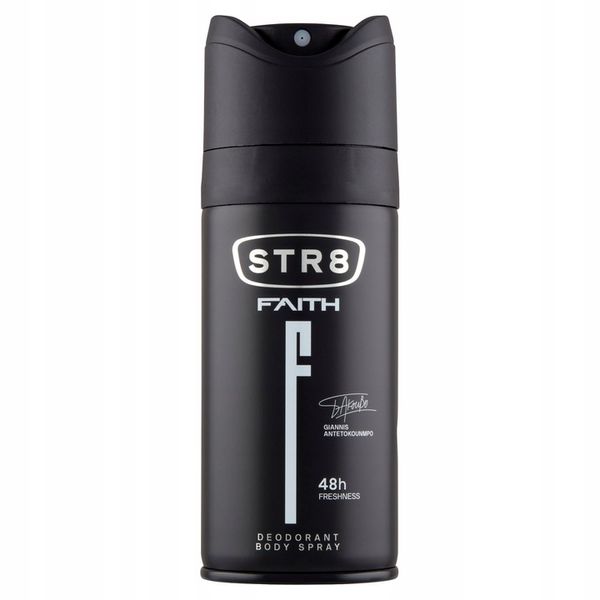 STR8 FAITH DEZODORANT DO CIAŁA 150ML SPRAY MĘSKI zdjęcie 1