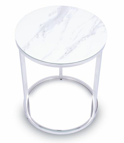Stolik kawowy Treze Silver 45 cm na Arena.pl