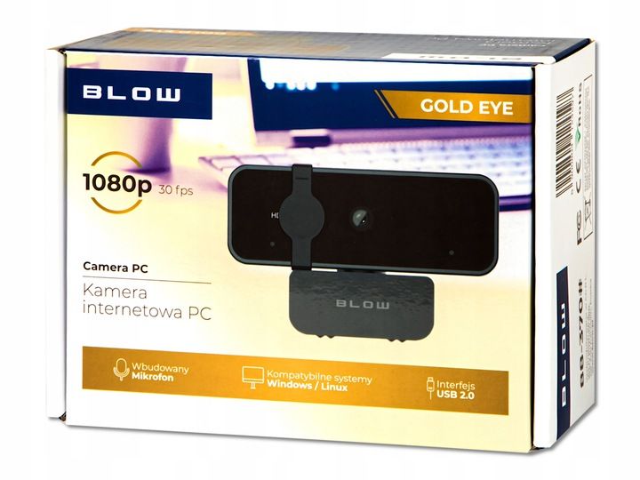 Kamera internetowa BLOW Cam08 Gold Eye zdjęcie 11